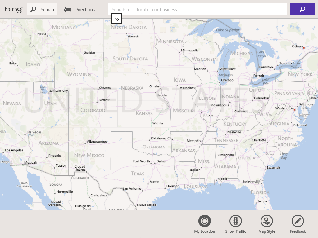 �uMaps�v�A�v���B�e�X�g�������ł͉p��\�L