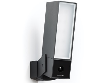 NETATMO Presence スマートカメラ LEDライト 人・動物・車を識別してスマホに異常を知らせるスマートLEDライト搭載