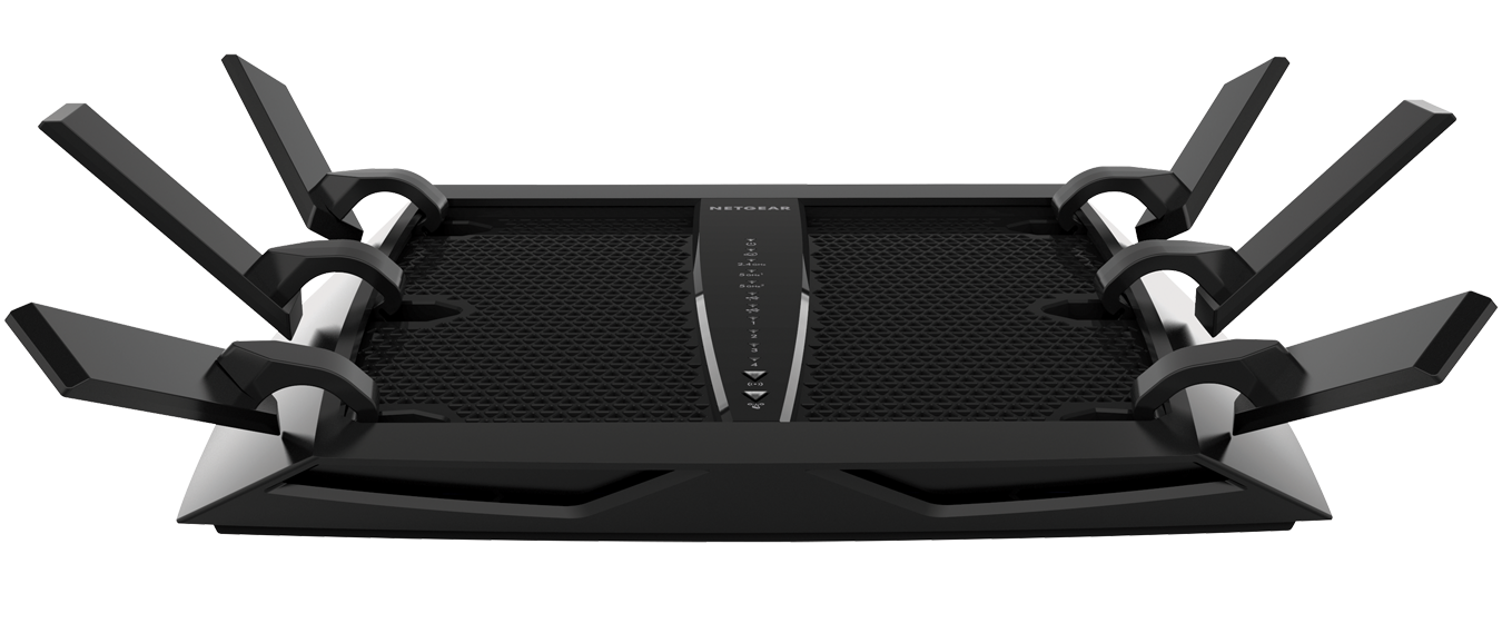 トライバンドと11ac wave2対応の無線LANルーター、ネットギア