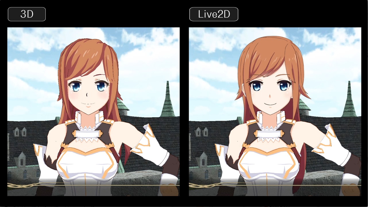Live2d 複数の2d原画から全方位3dキャラクターを生成する Live2d Euclid 開発 Internet Watch Watch