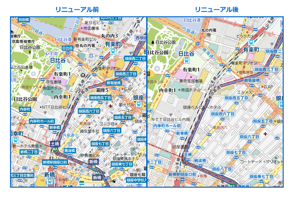 地図サイト マピオン が大リニューアル ウェブメルカトルを採用 世界測地系へ移行 Internet Watch Watch