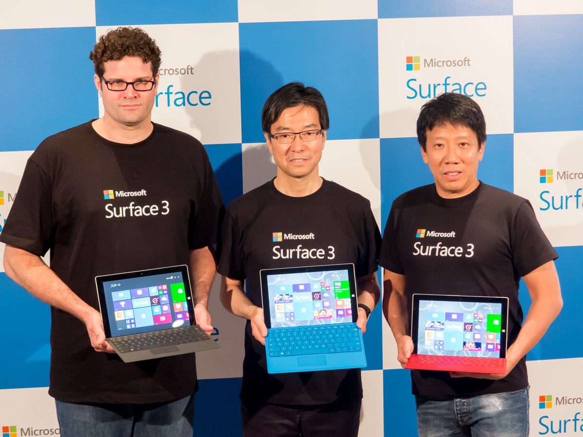 Microsoft変革の象徴”となる「Surface 3」、6月19日に国内発売、個人