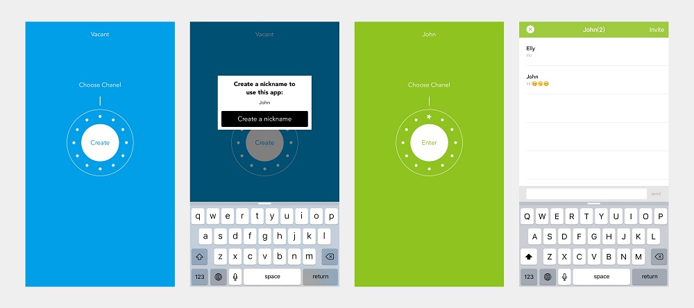 インターネット回線を使わないコミュニケーションアプリ「Blue