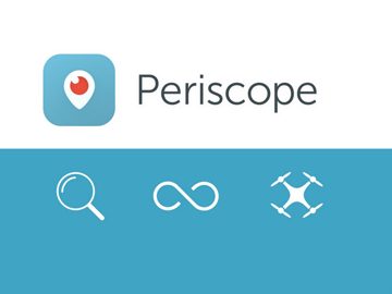 ライブ動画配信アプリ「Periscope」に新機能追加、動画保存やドローン連携など -INTERNET Watch