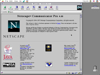 Netscape Communicator 4.01 for Macintosh