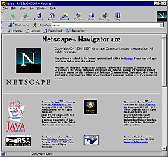Netscape Communicator 4.03