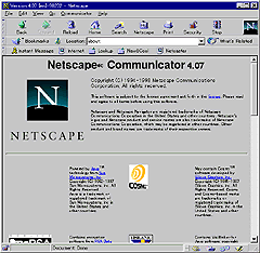 Netscape Communicator 4.07