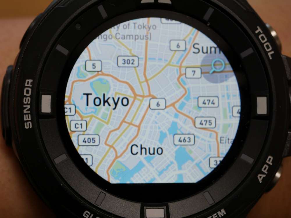 ぬれた 冗長 パステル 腕時計 Gps 地図 K Kacchan Jp