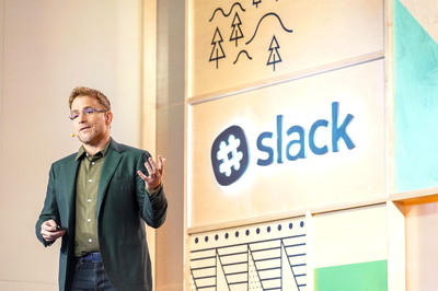 Slackが自社イベント Frontiers をサンフランシスコで開催 開幕講演でceo バターフィールド氏が理念を語る Slack Frontiers Internet Watch