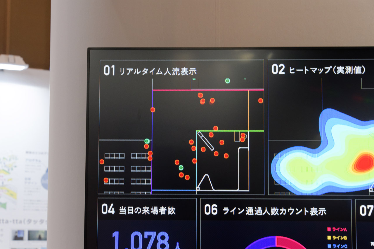 画像 竹中工務店ブースでは免震構造をvrで体験可能 人の流れのビジュアル化 は赤外線で Ceatec Japan 18 5 10 Internet Watch