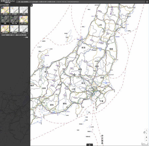 夏休みの自由研究にうってつけの地図サイトが国土地理院から登場 自分で地図をデザインできる 地理院地図vector 仮称 試験公開 地図とデザイン Internet Watch