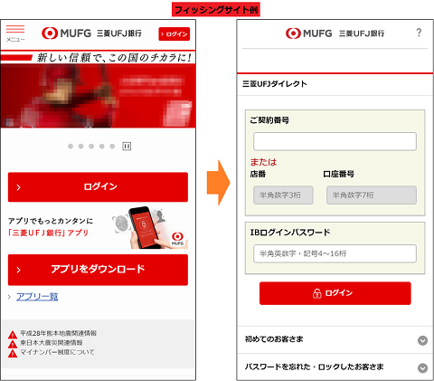 三菱ufj銀行かたるフィッシングメールに注意 利用制限解除 促し偽サイトに誘導する手口 Internet Watch