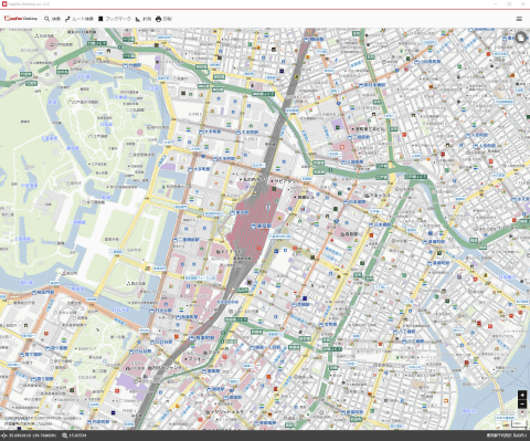 新デスクトップ地図ソフト Mapfan Desktop 発売 社内でのコピペok 高画質印刷もウリの法人向け製品 地図と位置情報 Internet Watch