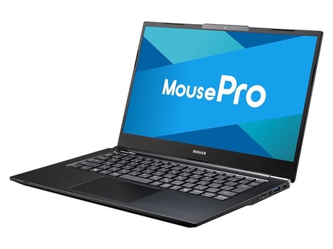 MousePro ノートPC ブラック Core i5搭載、メモリ16GB標準で162,800円。MousePro 15周年モデルの14