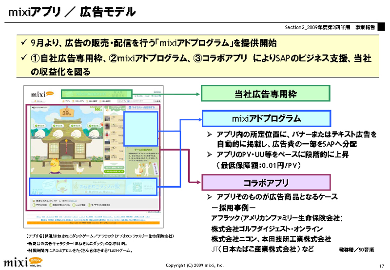 ミクシィ第2四半期決算 Mixiアプリ 好調をアピール 4 7 Internet Watch Watch