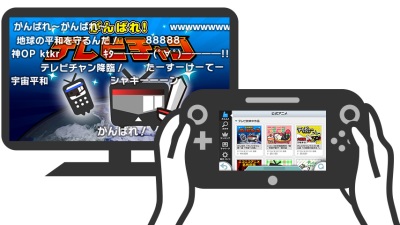 Wii Uソフト ニコニコ 公式アニメなどチャンネル動画 生放送に対応 Internet Watch Watch