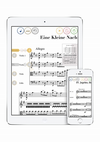 河合楽器 楽譜の手書き認識アプリ タッチで描いた軌跡が音符フォントに変換 Internet Watch Watch