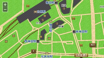 この現実世界すべてが冒険世界になる某rpg風ウェブ地図api Mapfanが提供開始 Internet Watch Watch