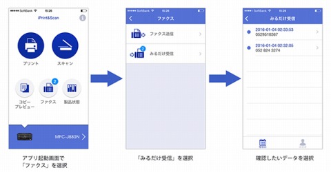 ブラザー 電話機付きのa4インクジェット複合機4モデル スマホでのfax送受信にも対応 Internet Watch Watch