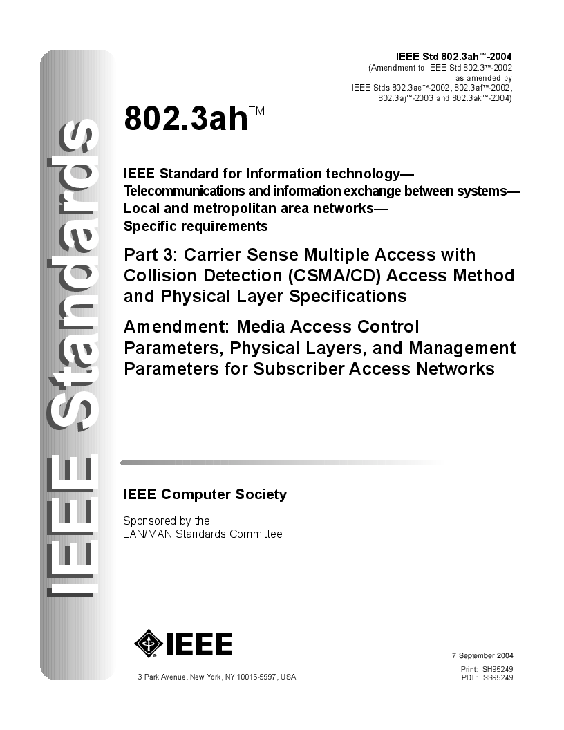 アクセス回線10gbpsへの道 第3回 1gbpsのアクセス回線規格 Ge Pon Ieee 802 3ahとして標準化 ネット新技術 Internet Watch