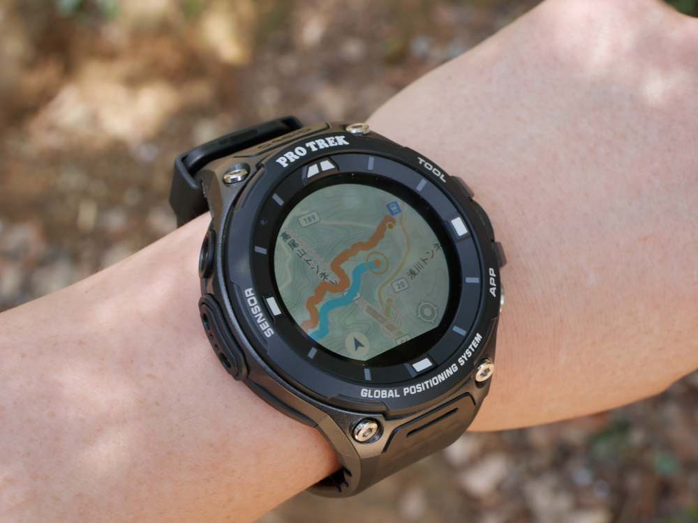 カシオ PRO TREK Smart WSD-F20 androidwear - 腕時計(デジタル)