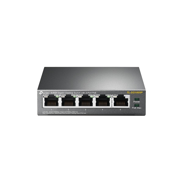 PoE給電対応で6280円のギガビットスイッチングハブ「TL-SG1005P」など2