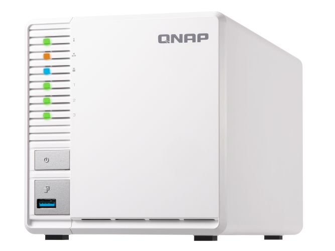 QNAP初の3ベイNAS「TS-328」、RAID 5構成可能な最小ベイ - INTERNET Watch