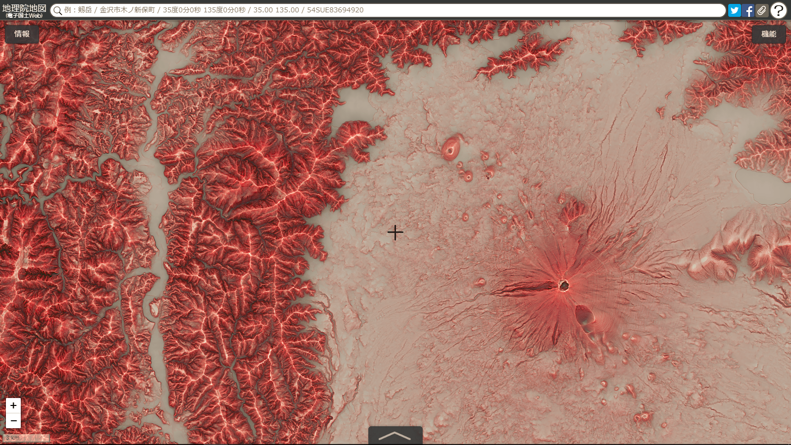日本全国の 赤色立体地図 が見放題 国土地理院がウェブで公開 Internet Watch