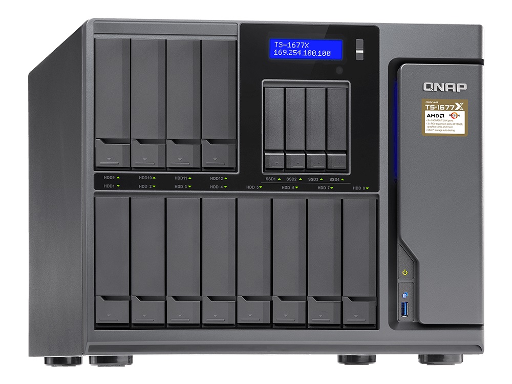 テックウインド、グラフィックカードが搭載できるGPUアクセラレーション対応NAS「QNAP TS-1677X」を販売
