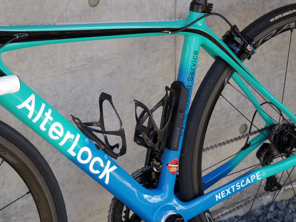 オルターロック 自転車＆オートバイ用盗難防止アラーム GPS追跡 
