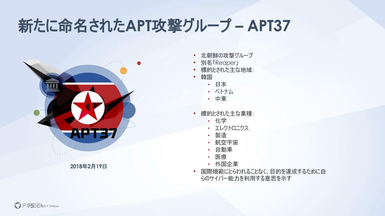 北朝鮮の 国家支援型 サイバー攻撃グループ 日本を狙う Apt37 と金融機関を標的にする Apt38 Internet Watch