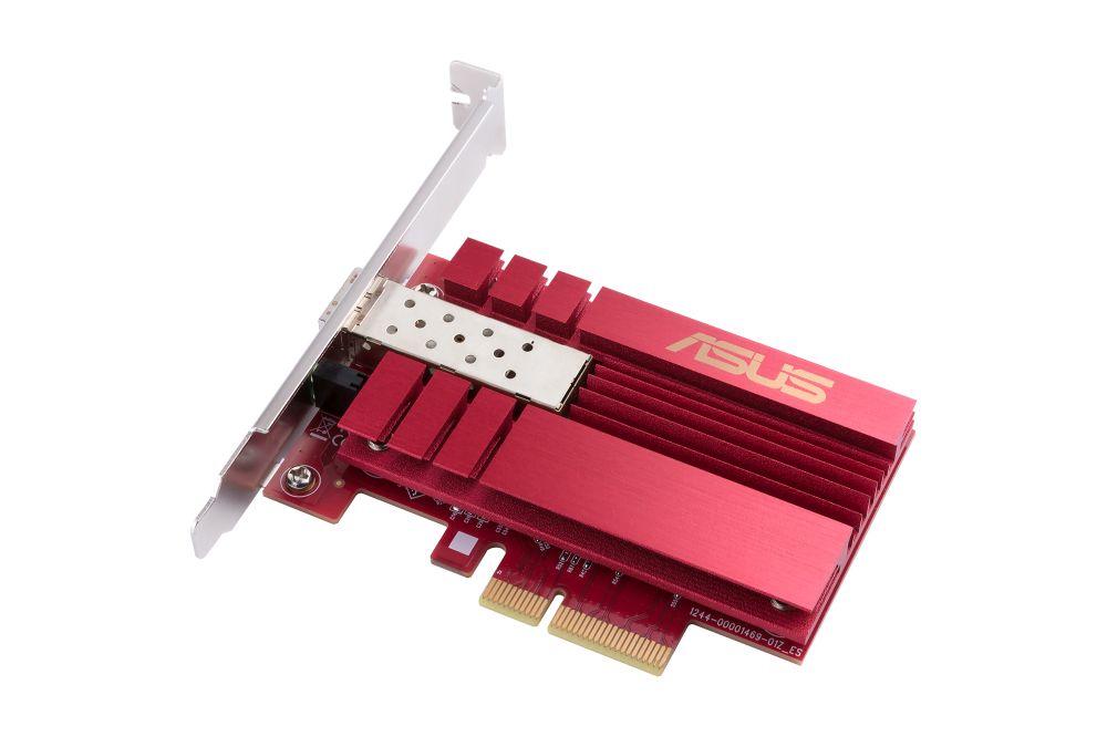 ASUS XG-C100C 10G対応LAN拡張カード SFP+採用の10GbE LANカード「XG-C100F」、デスクトップPC向けに
