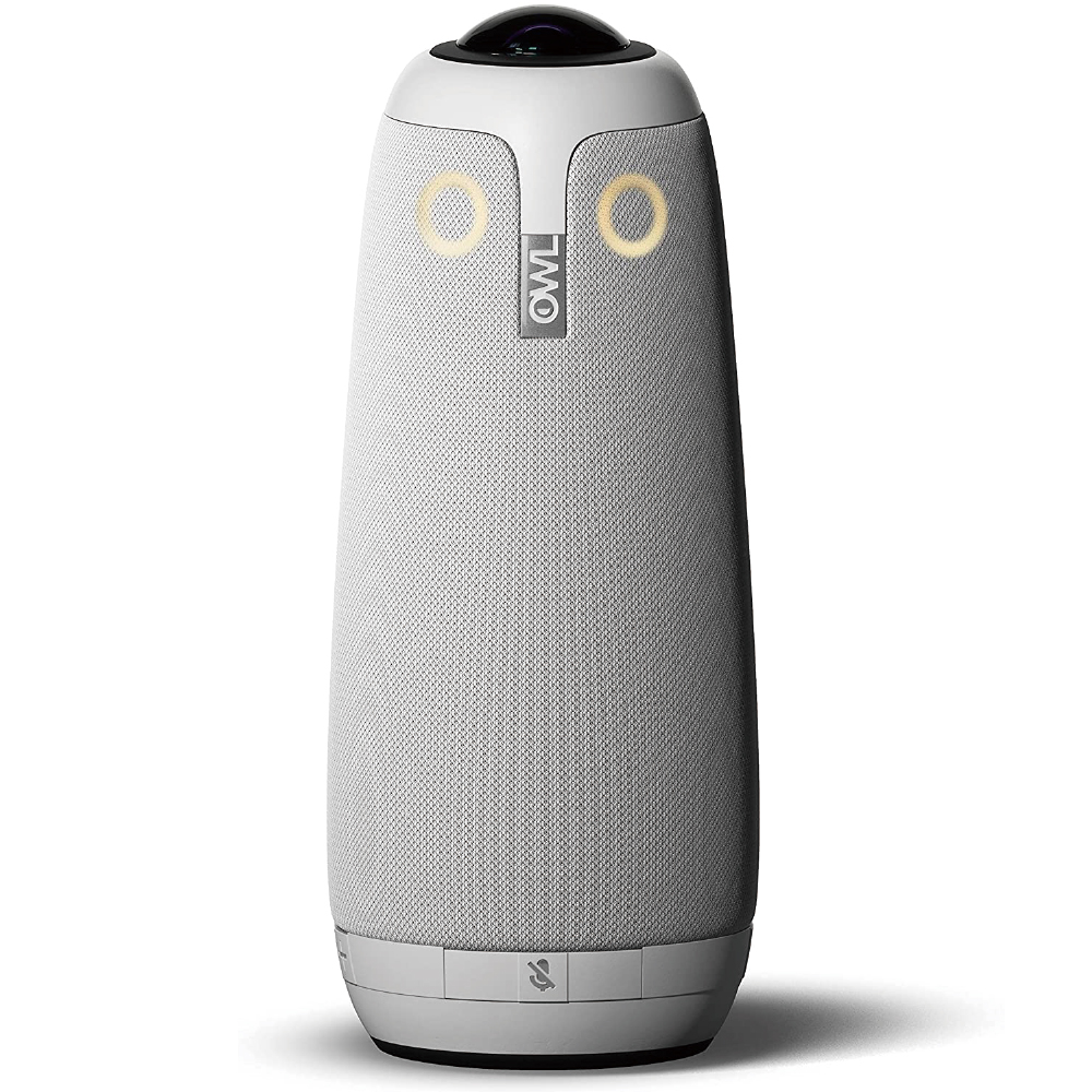 発言者を認識して自動で大きく映し出す、会議室用360°カメラ