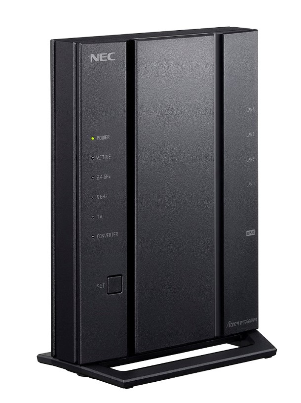 値下げ！Wi-Fiホームルータ　NEC　Aterm WG2600HP4　IPv6