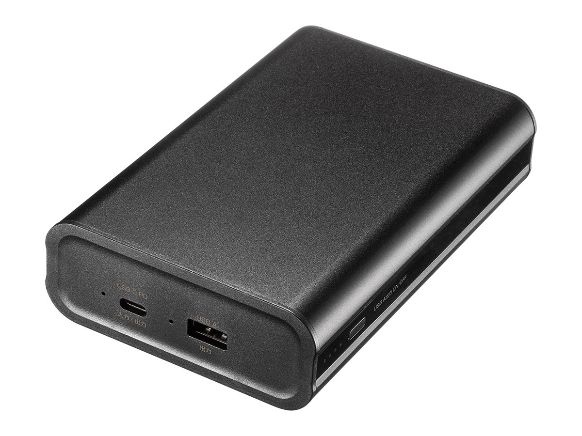 USB PD対応で最大出力60W、20000mAhの大容量モバイルバッテリー「BTL