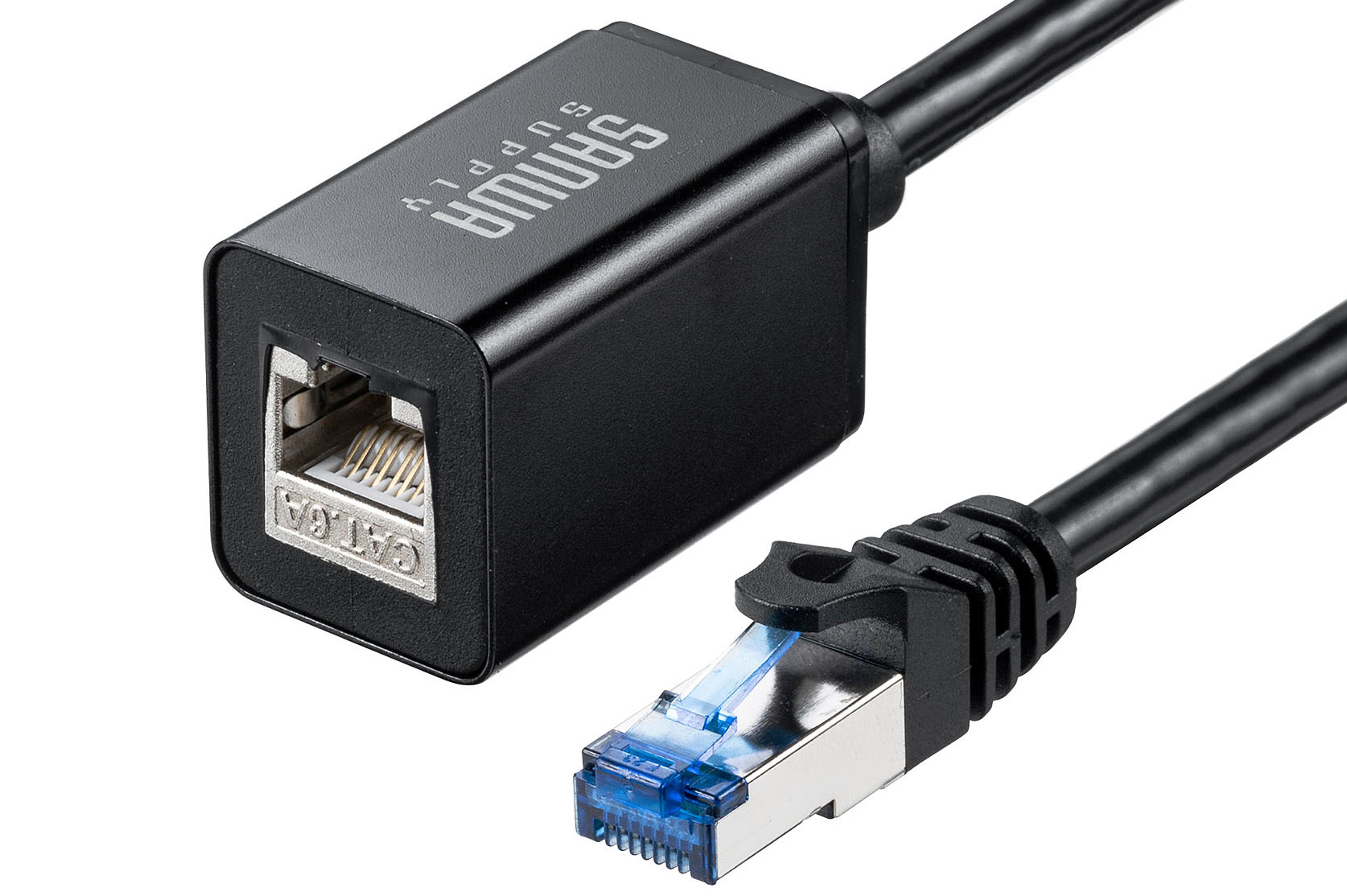 10GbE対応のCAT6A LAN延長ケーブル「500-LAN6AEX」をサンワサプライが