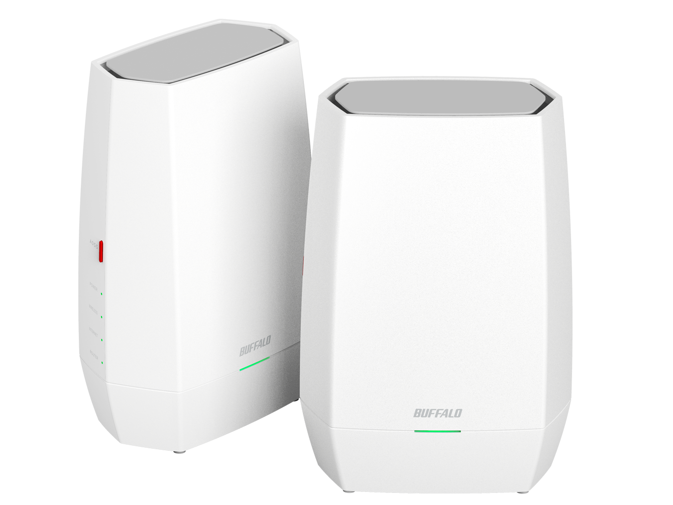 バッファロー、コンパクトなEasyMeshペアリング済みWi-Fi 6