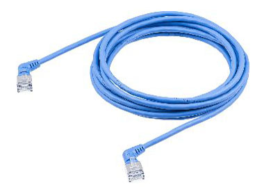 回転するL字コネクタ採用のCAT6A LANケーブル「500-LAN6ASW」シリーズ