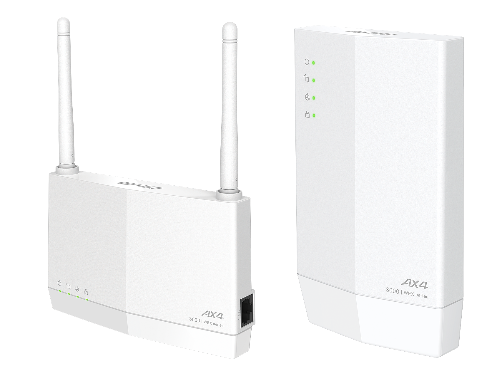 バッファロー WEX-3000AX4EA/N 無線LAN中継機 楽天市場】無線LAN中継機 バッファロー WEX-3000AX4/D [Wi-Fi6