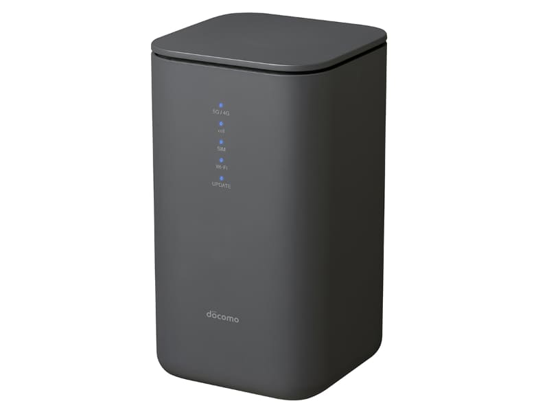 【美品数回通電のみ】NTT docomo  5G ルーター HR02 NTTドコモ、2.5GbEとWi-Fi EasyMeshに対応したホームルーター「home 5G