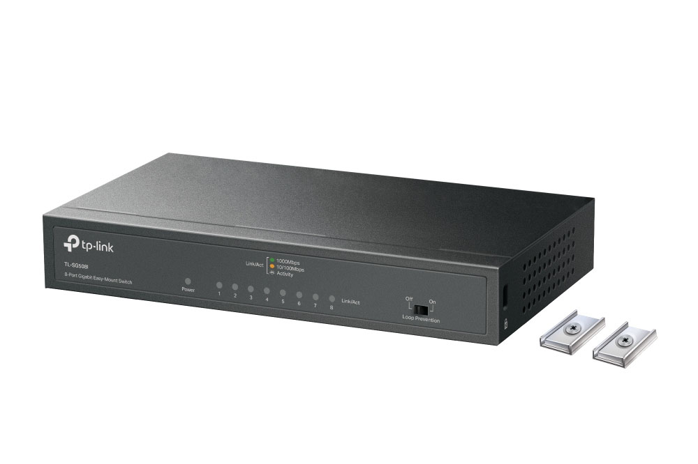 TP-Link、電源内蔵のギガビット対応スイッチ「TL-SG505I」「TL-SG508I