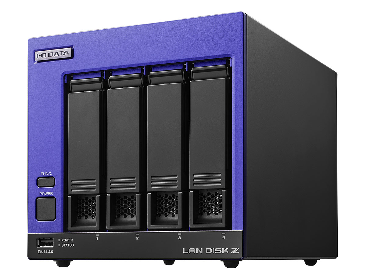 アイ・オー・データ LAN DISK NAS HDDケース HDL-Z2WE2C アイ・オー、国内初のWindows Server IoT 2025 for Storageを