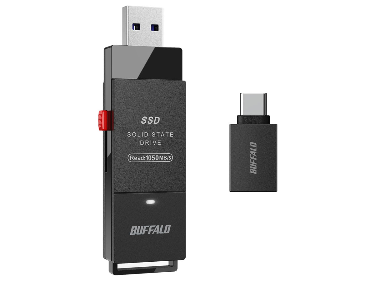 バッファロー SSD500 m.2SSD 1TB 2点セット バッファロー製ポータブルSSDがお買い得！ AmazonスマイルSALE