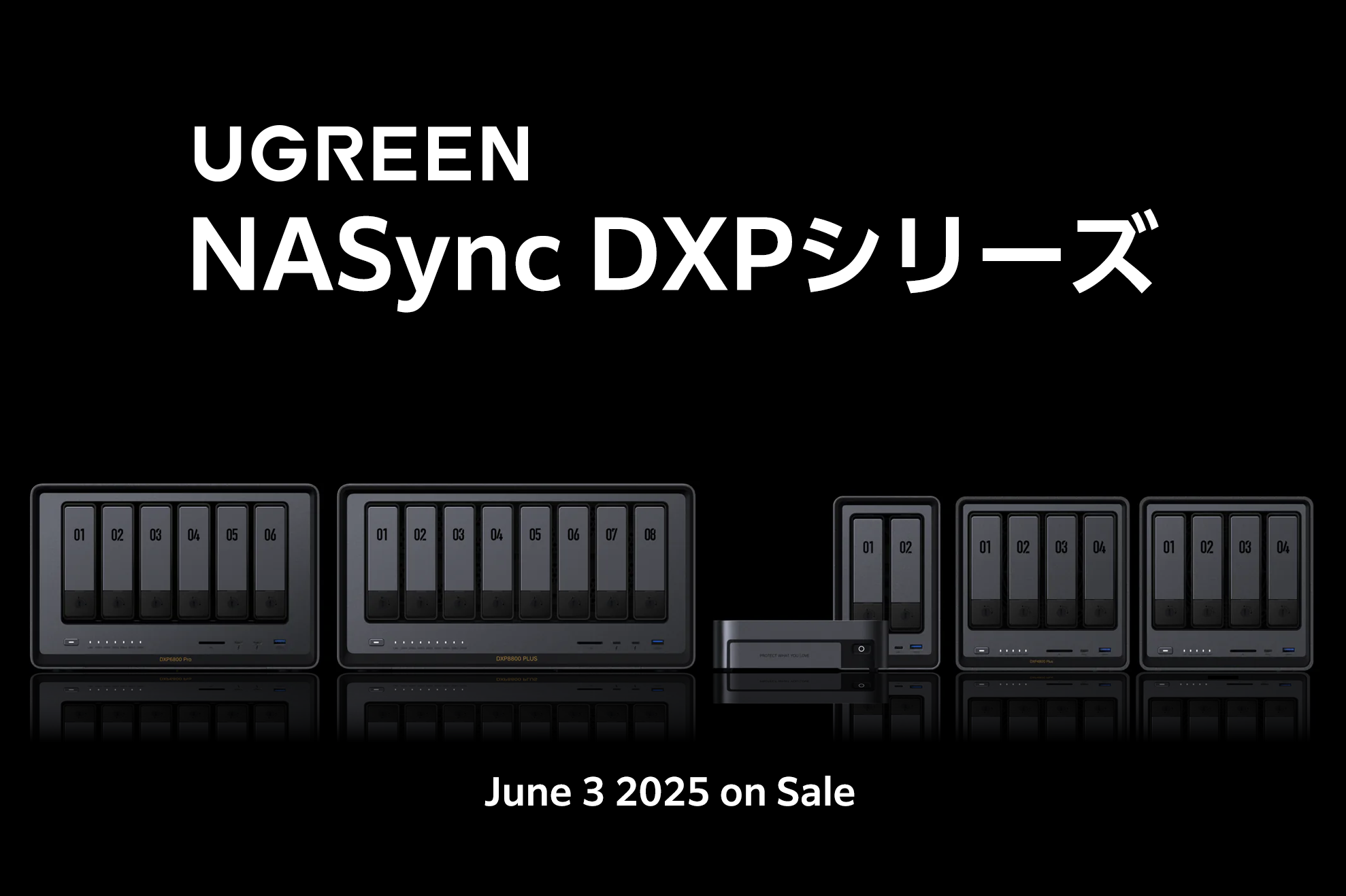 フォーカルポイント、UGREENのNAS「NASync DXP」シリーズ6製品の国内