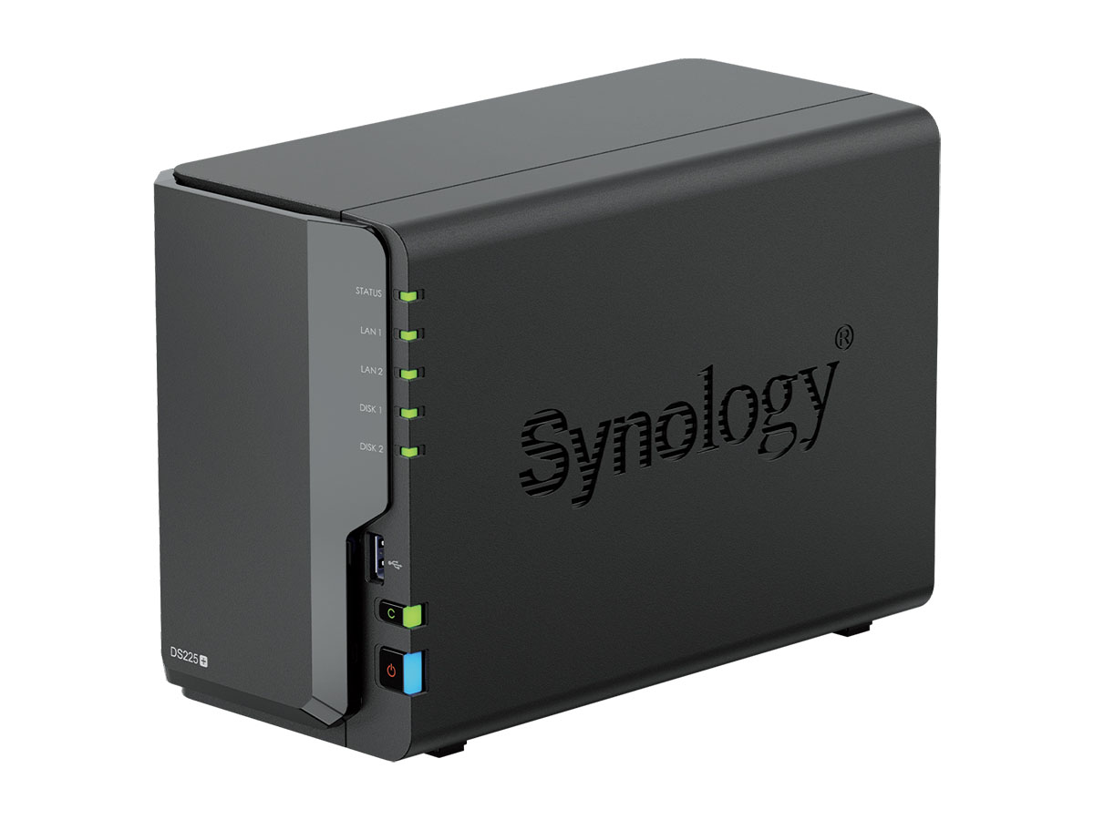 Synology、2.5GbE対応のコンパクトな2ベイNAS「DiskStation