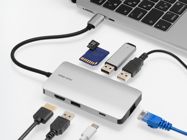 SANWA SUPPLY ドッキングステーション シルバー USB-DKM65 【公式通販】