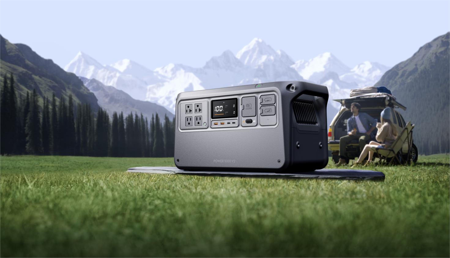 DJI、急速充電対応のポータブル電源「DJI Power 1000 V2」「DJI Power