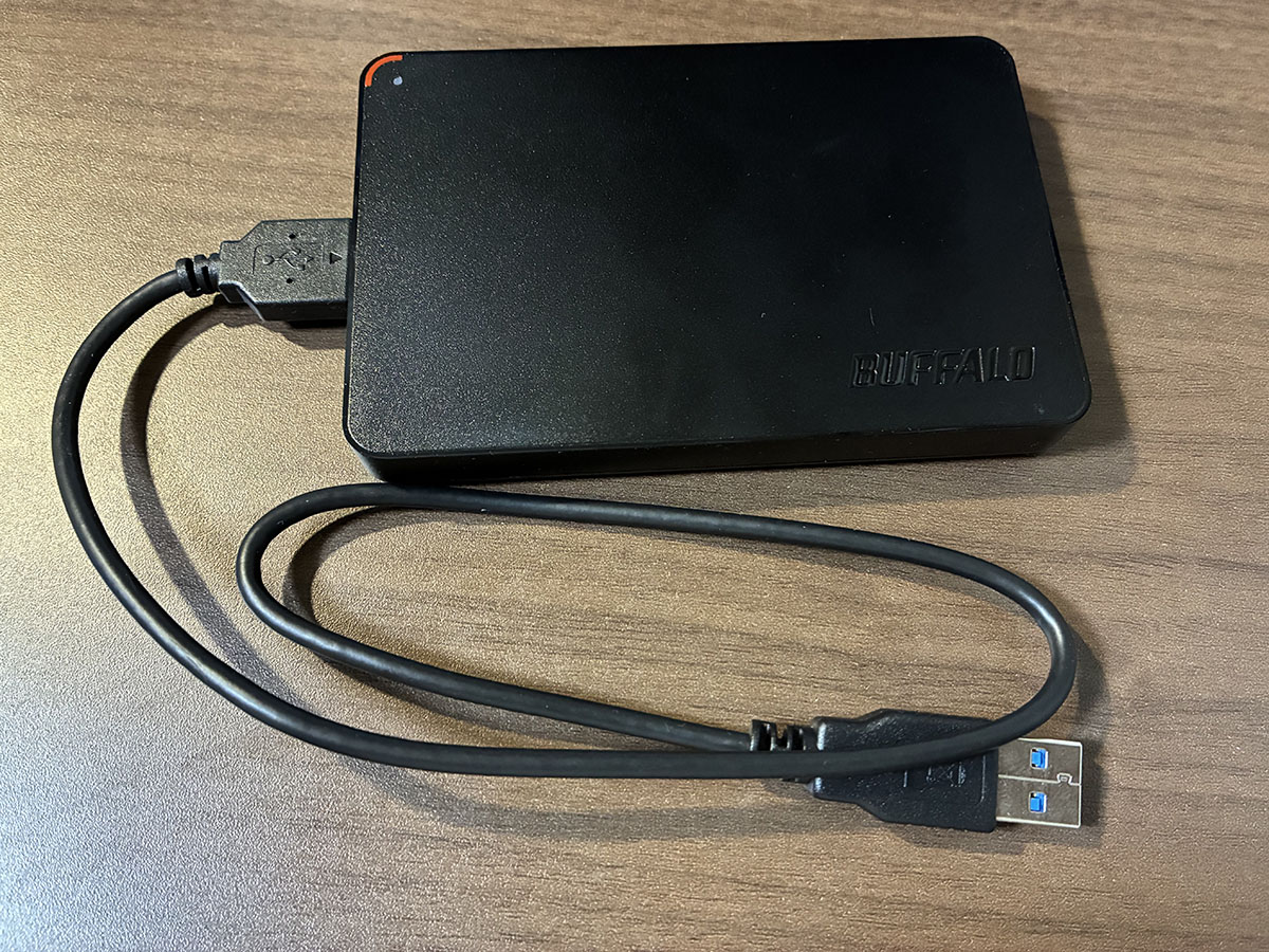 ハードディスク 自動バックアップ PC周辺機器 Smile Disk 未使用品