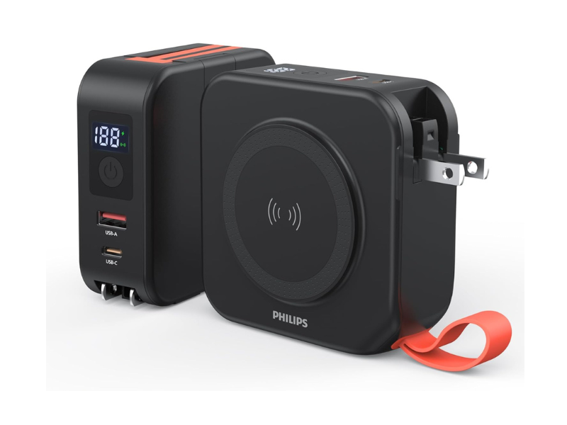 Philips DLP4347CW■新品●未開封 Amazon | Philips(フィリップス) 10000mAh MagSafe マグネット式