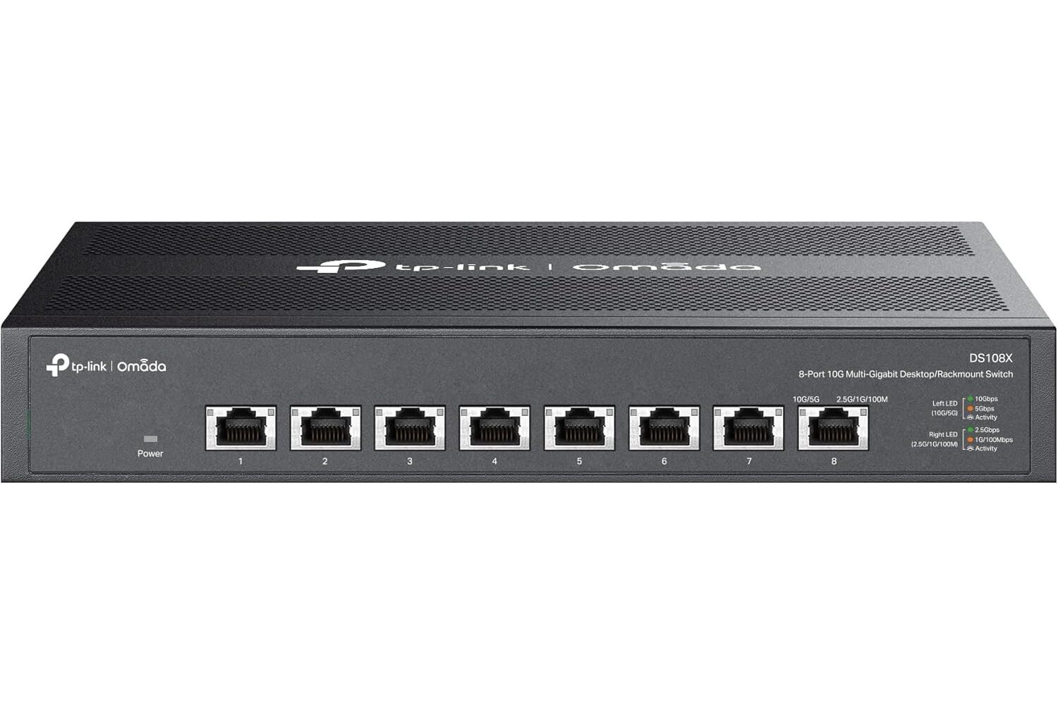 TP-Link、8ポート全てが10Gbps対応のスイッチングハブ「DS108X